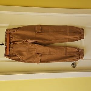 Tan Colour Casual Shein Lady's Pants Size Medium